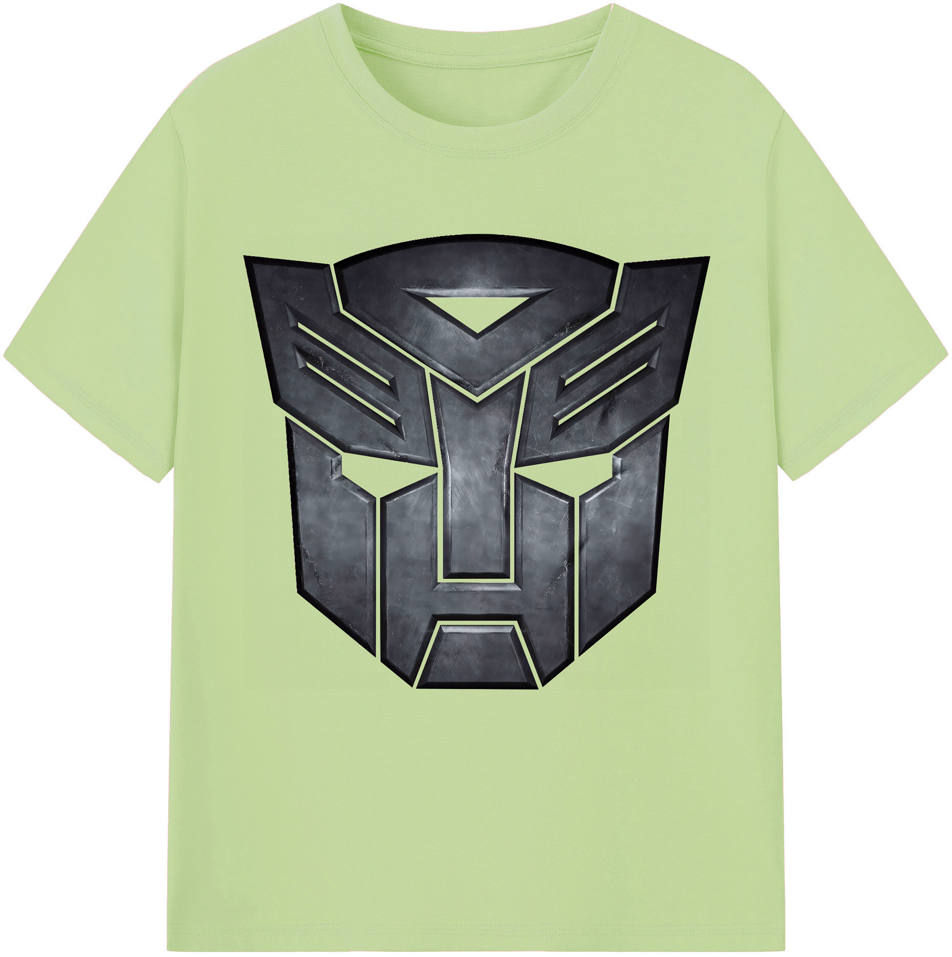 （画像用） Transformers トランスフォーマー 綿100％半袖Tシャツ（フロントプリント）